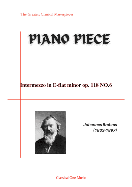 Brahms - Intermezzo in E-flat minor op. 118 NO.6 (arr. MPS)