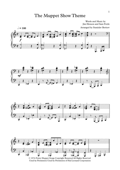 The Muppet Show Theme (arr. Stanislav Borisov)