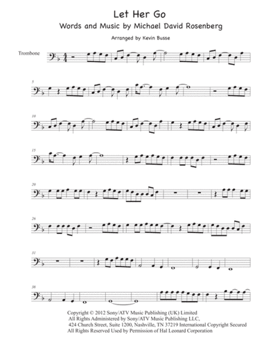 Let Her Go (arr. Kevin Busse)