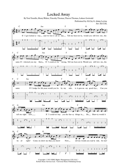 Locked Away (arr. Ed.CAL)