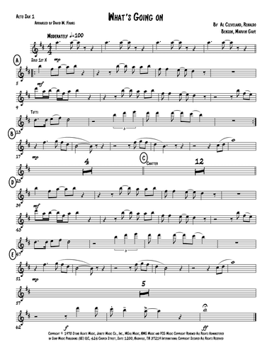 What's Going On (arr. David W. Young)