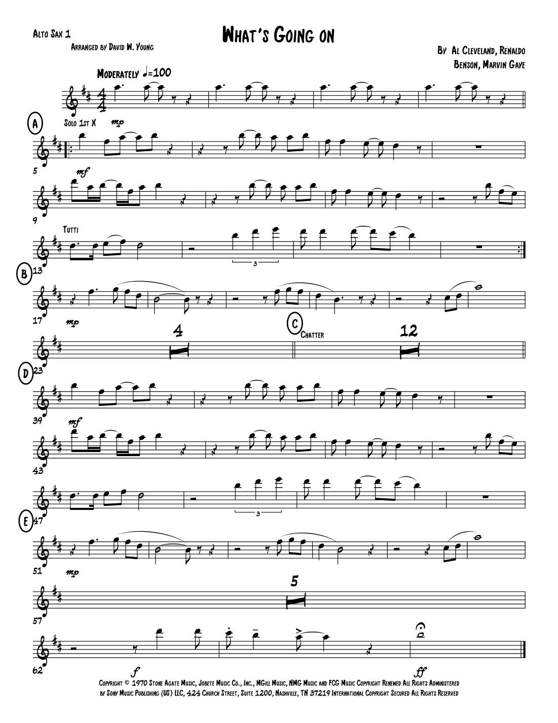 What's Going On (arr. David W. Young)