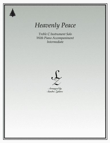 Heavenly Peace (treble C instrument solo) (arr. Sandra Zylstra)