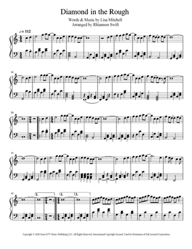 Diamond In The Rough (arr. Rhiannon Swift)