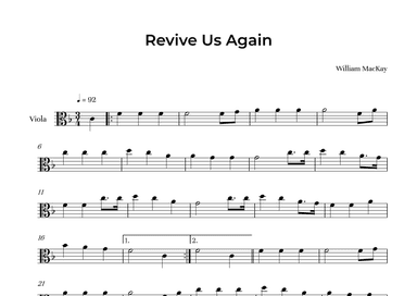 Revive Us Again (arr. Alliance Edition)