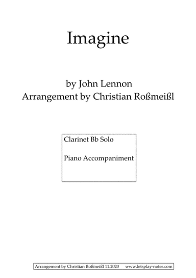 Imagine (arr. Christian Roßmeißl)