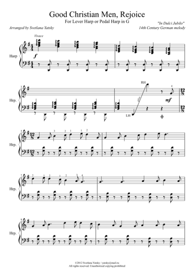 Good Christian Men, Rejoice (arr. Svetlana Yatsky)