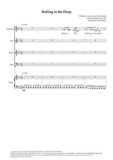 Rolling In The Deep (arr. Alex Morris)