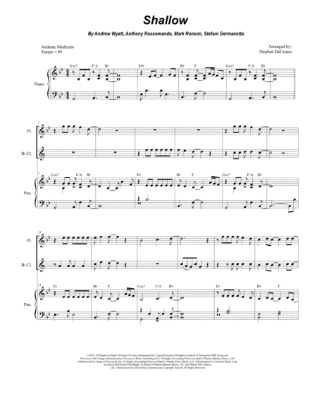 Shallow (arr. Stephen DeCesare)