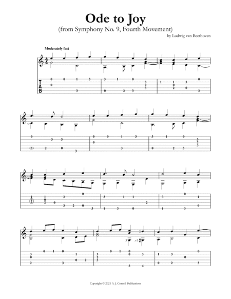 Ode to Joy (from Symphony No. 9) (arr. Mark Phillips)