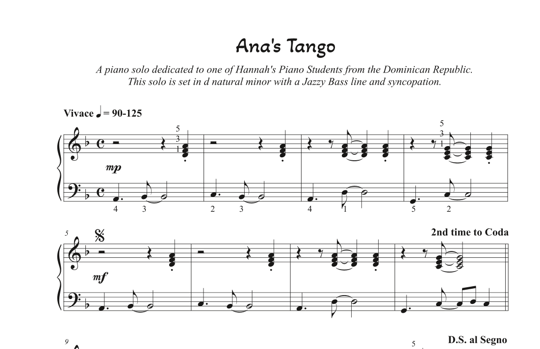 Ana's Tango