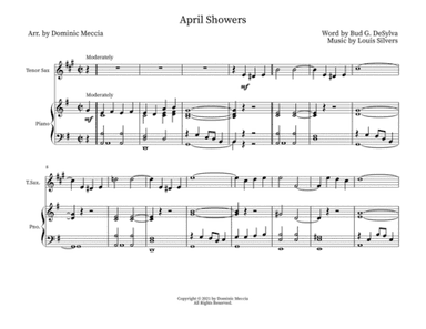 April Showers (arr. Dominic Meccia)