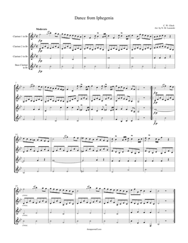 Dance from Iphegenia (arr. Nick Lacanski)