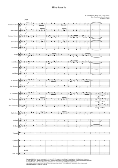 Hips Don't Lie (arr. Annie Wilkins)