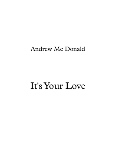 It's Your Love