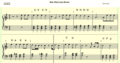 Bad, Bad Leroy Brown (arr. Doug Abbott)