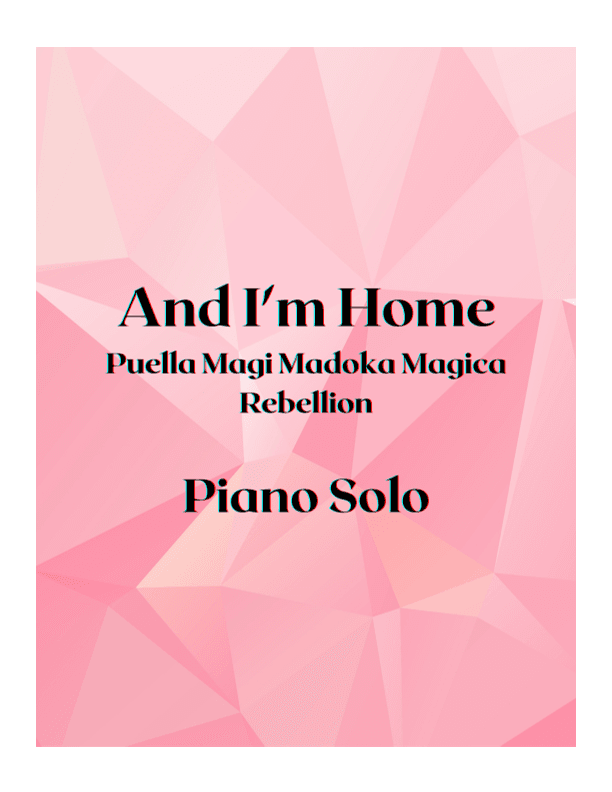 And I'm Home (arr. Aki Saito)