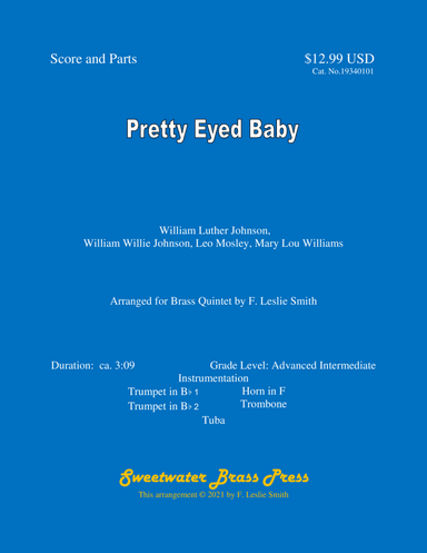Pretty Eyed Baby (arr. F. Leslie Smith)