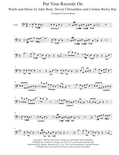 Put Your Records On (arr. Kevin Busse)