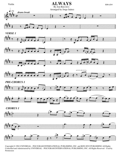 Always (arr. Jorge Juárez)