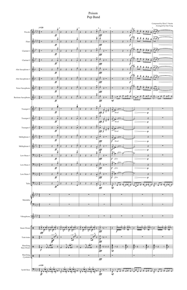 Poison (arr. Dan Fong)
