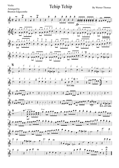 Tchip Tchip (arr. Adelaide String Duo)