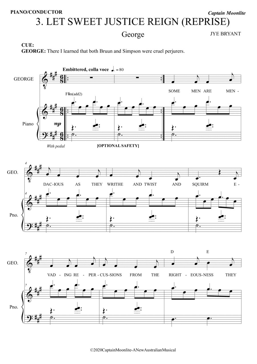 LET SWEET JUSTICE REIGN (REPRISE)