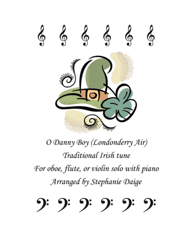 O Danny Boy for C Instrument Solo (arr. Stephanie Daige)