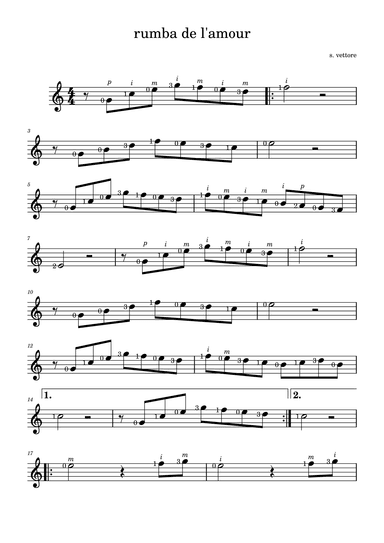 rumba de l'amour