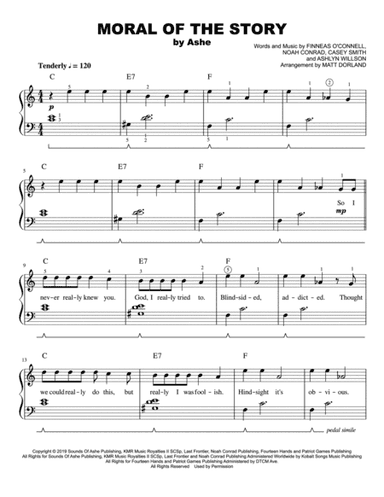 Moral Of The Story (arr. Matt Dorland)