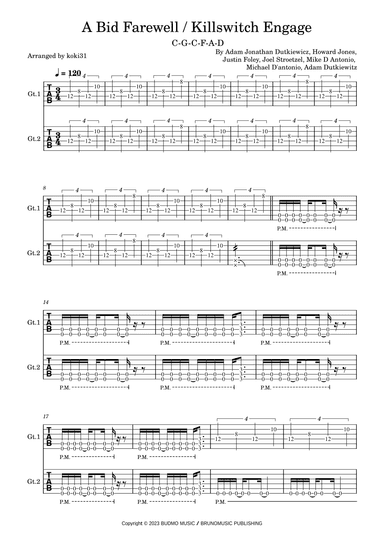 A Bid Farewell (arr. koki31)