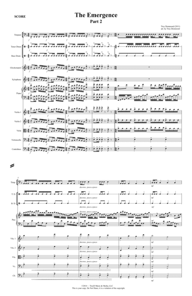 The Emergence, Part 2 (arr. Trey Demmond)