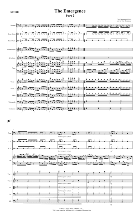 The Emergence, Part 2 (arr. Trey Demmond)