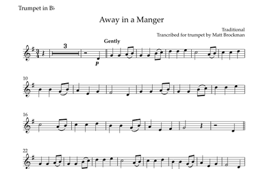 Away in a Manger (arr. Matt Brockman)