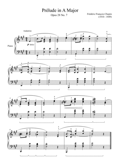 Prelude Op.28, No.7 (arr. Thomas Jancso)