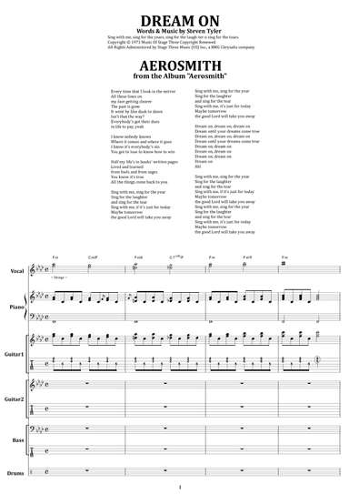 Dream On (arr. from68)