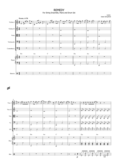 Remedy (arr. Isaac Gonçalves)