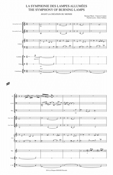 AVANT LA CRÉATION DU MONDE - 1st Mouvement - THE SYMPHONY OF BURNING LAMPS