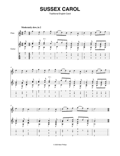 Sussex Carol (arr. Mark Phillips)