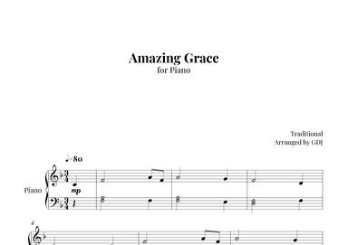 Amazing Grace (arr. GDJ)