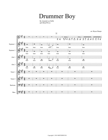 Drummer Boy (arr. Bryan Sharpe)