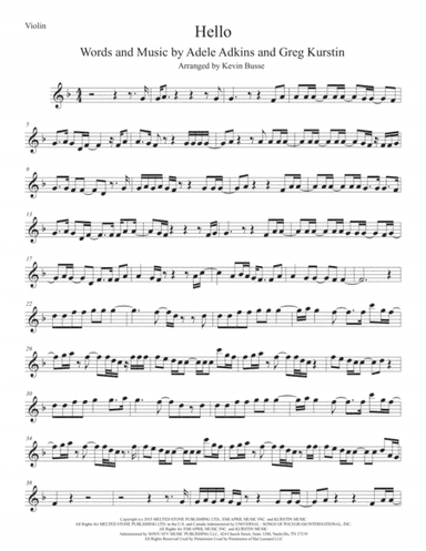 Hello (arr. Kevin Busse)