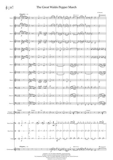 March From The Great Waldo Pepper (arr. John Lynsdale-Nock)