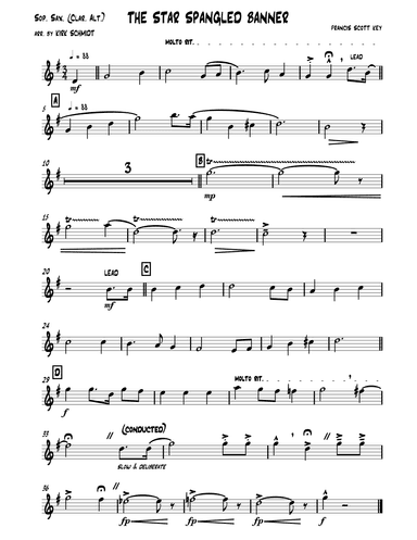 Star Spangled Banner (arr. Kirk Schmidt)