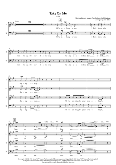 Take On Me (arr. Ellie Pybus)