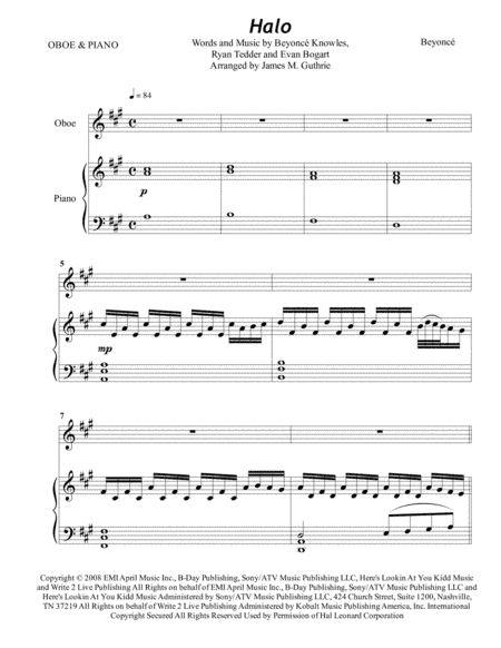 Halo (arr. James M. Guthrie)