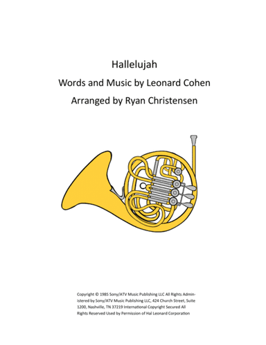 Hallelujah (arr. Ryan Christensen)