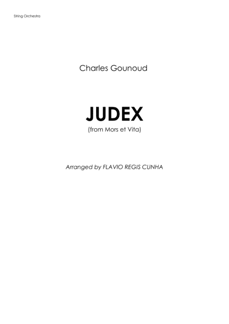 Judex (From Mors et Vita) (arr. Flávio Régis Cunha)
