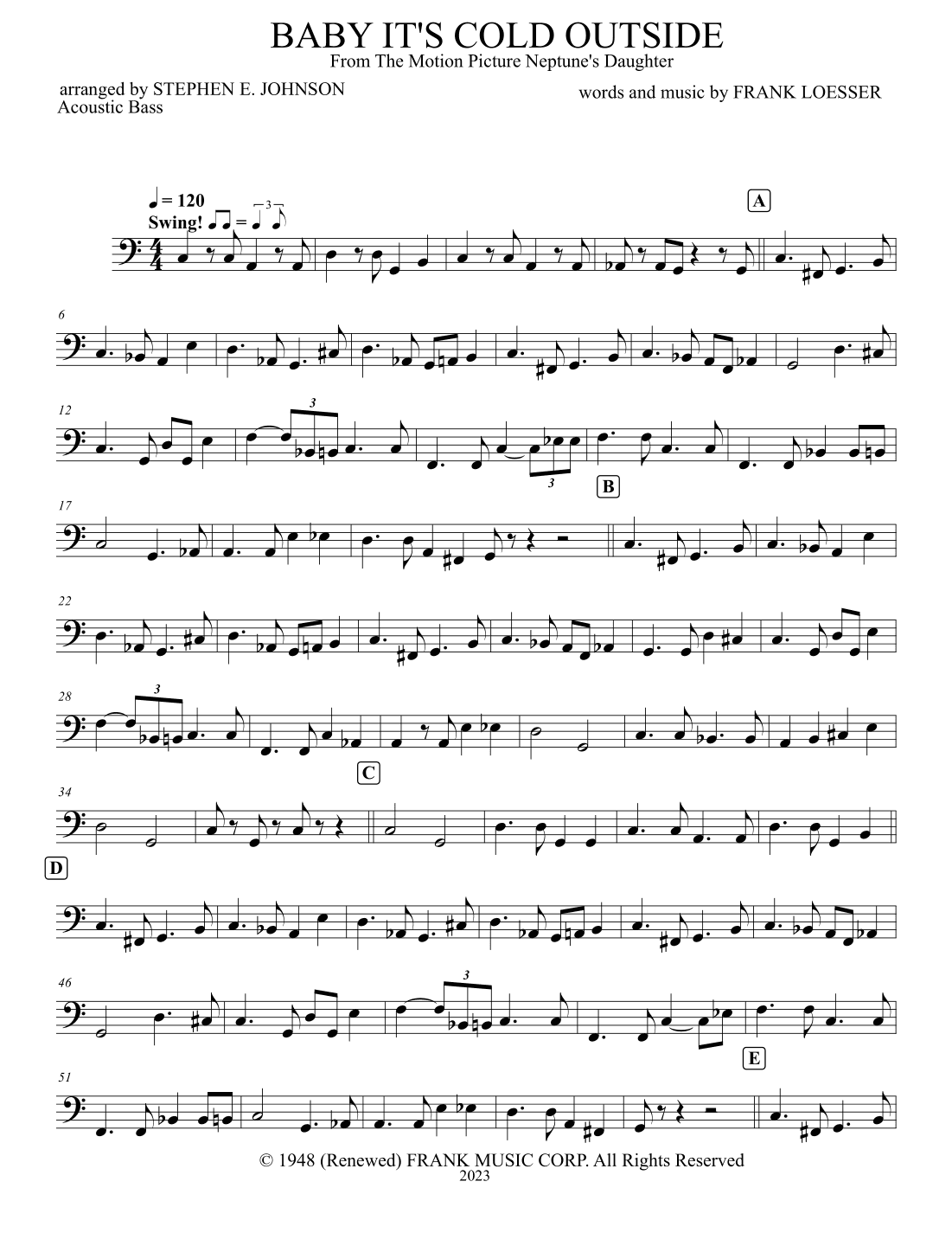 Baby, It's Cold Outside (arr. Stephen E. Johnson)