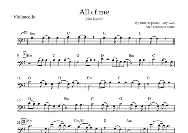 All Of Me (arr. Fernando Britto)